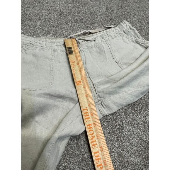 Atmosphere wide leg pants womens sz 12 drawstring linen beach wear lightweight - Picture 7 of 12